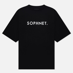 Мужская футболка SOPHNET. Logo Baggy чёрный, Размер M