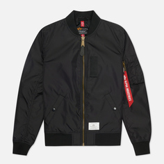 Женская куртка бомбер Alpha Industries L-2B Skymaster Gen II чёрный, Размер S