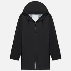 Мужская куртка дождевик Stutterheim Stockholm Lightweight Zip чёрный, Размер XXL