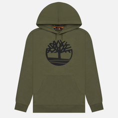 Мужская толстовка Timberland Core Tree Logo зелёный, Размер S