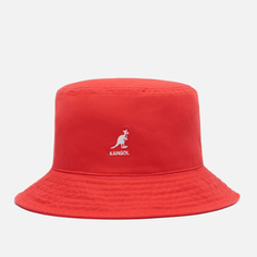 Панама Kangol Washed Bucket красный, Размер M