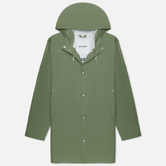 Мужская куртка дождевик Stutterheim Stockholm зелёный, Размер XS