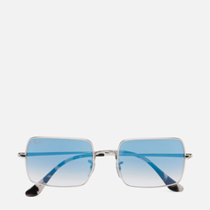 Солнцезащитные очки Ray-Ban Rectangle 1969 серебряный, Размер 54mm