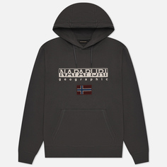 Мужская толстовка Napapijri Ayas Hoodie серый, Размер M