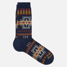 Носки Pendleton Harding Crew синий, Размер 42-46 EU