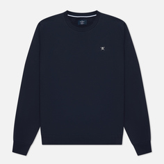 Мужская толстовка Hackett Embroidery London Logo Crew Neck синий, Размер M