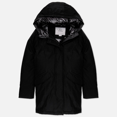 Женская куртка парка Woolrich Arctic Ramar Cloth чёрный, Размер M