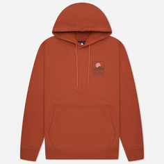 Мужская толстовка Edwin Sunset On Mount Fuji Hoodie оранжевый, Размер L