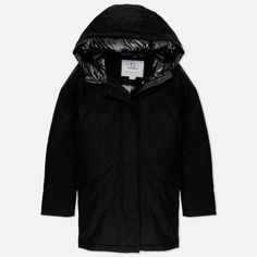 Женская куртка парка Woolrich Arctic Ramar Cloth чёрный, Размер S