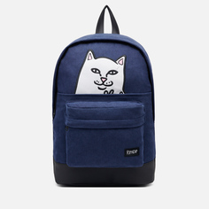 Рюкзак Ripndip Lord Nermal Velcro Hands Corduroy синий, Размер ONE SIZE