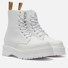 Женские ботинки Dr. Martens Vegan Jadon II Mono Kemble Platform белый, размер 40 EU