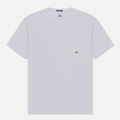 Мужская футболка C.P. Company 70/2 Mercerized Jersey Twisted Pocket белый, Размер XXXL