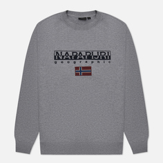 Мужская толстовка Napapijri Ayas Crew Neck серый, Размер L