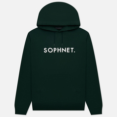 Мужская толстовка SOPHNET. Logo Hoodie зелёный, Размер L