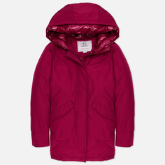Женская куртка парка Woolrich Arctic Ramar Cloth бордовый, Размер M