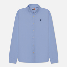 Мужская рубашка Timberland Camisa Oxford Elevated голубой, Размер L