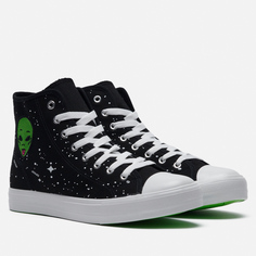 Мужские кеды Ripndip We Out Here High-Top чёрный, размер 40.5 EU