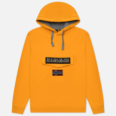 Мужская толстовка Napapijri Burgee Winter Hoodie жёлтый, Размер XL