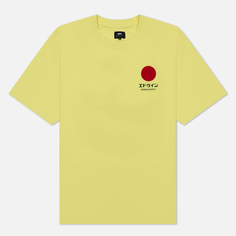 Мужская футболка Edwin Japanese Sun Supply жёлтый, Размер M