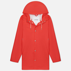 Мужская куртка дождевик Stutterheim Stockholm красный, Размер S
