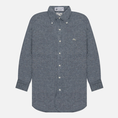 Мужская рубашка Evisu Nashville 3 Linen серый, Размер M