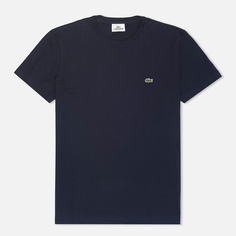 Мужская футболка Lacoste Single-Color Jersey синий, Размер XXL