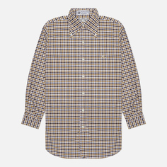 Мужская рубашка Evisu Nashville 3 Button-Down Check жёлтый, Размер L