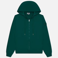 Мужская толстовка Woolrich Light Classic Full Zip Hoodie зелёный, Размер S