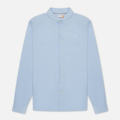Мужская рубашка Timberland Mill River голубой, Размер XXL
