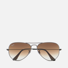 Солнцезащитные очки Ray-Ban Aviator Gradient коричневый, Размер 58mm