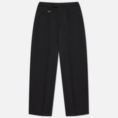 Мужские брюки SOPHNET. 2 Tuck Wide Kersey Cloth чёрный, Размер L