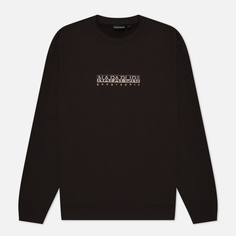 Мужская толстовка Napapijri Box Loose Fit коричневый, Размер XL