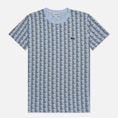 Мужская футболка Lacoste Embroidered Logo голубой, Размер M