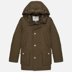 Мужская куртка парка Woolrich Arctic оливковый, Размер XL