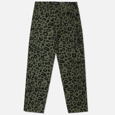 Мужские брюки Ripndip Spotted Cotton Twill оливковый, Размер 36