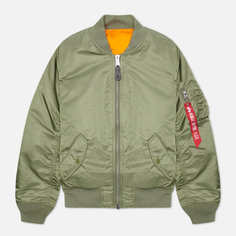 Женская куртка бомбер Alpha Industries MA-1 оливковый, Размер S