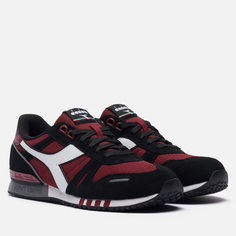 Мужские кроссовки Diadora Titan бордовый, размер 40.5 EU