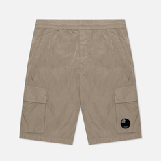 Мужские шорты C.P. Company Chrome-R Cargo Garment Dyed бежевый, Размер 50