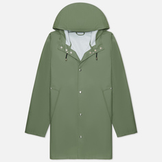 Мужская куртка дождевик Stutterheim Stockholm Lightweight зелёный, Размер S