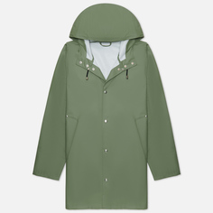 Мужская куртка дождевик Stutterheim Stockholm Lightweight зелёный, Размер S