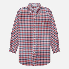 Мужская рубашка Evisu Nashville 3 Button-Down Check красный, Размер XXL