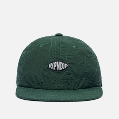 Кепка Ripndip Barry Bonds 6 Panel Quilted зелёный, Размер ONE SIZE