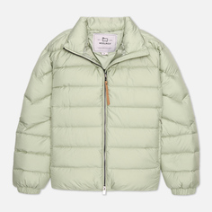 Женский пуховик Woolrich Ellis Microfiber Down зелёный, Размер S