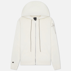 Мужская толстовка Rick Owens x Champion Jasons Hoodie Felpa белый, Размер XL