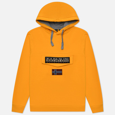 Мужская толстовка Napapijri Burgee Winter Hoodie жёлтый, Размер S