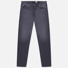 Мужские джинсы Edwin Regular Tapered Kaihara Right Hand Black Denim 13 Oz серый, 28/32