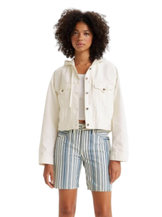 Джинсовая куртка женская Levis A4571-0002 белая M Levis®
