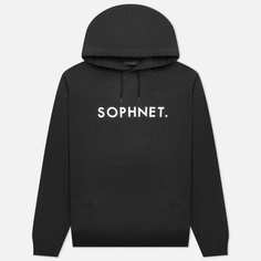Мужская толстовка SOPHNET. Logo Hoodie чёрный, Размер L
