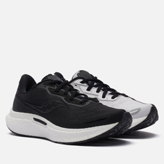 Женские кроссовки Saucony Triumph 19 Reflexion чёрный, размер 40 EU
