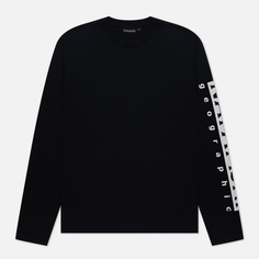 Мужской лонгслив Napapijri Sadas чёрный, Размер M